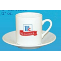 Espresso Cup & Saucer Set (2 1/2 Oz.)